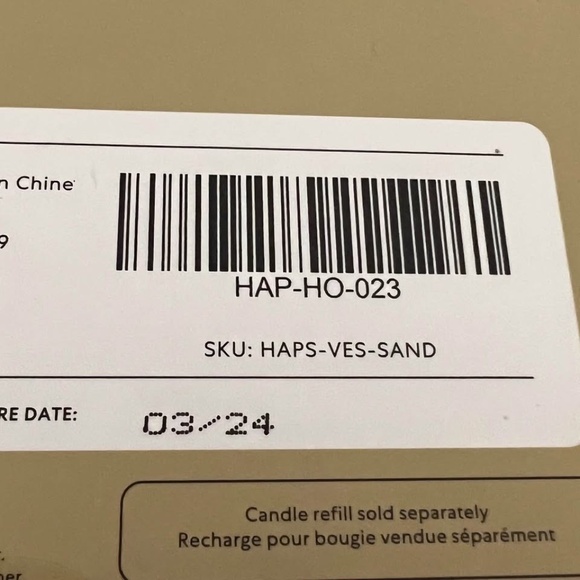 Haps Candle and Vessel - Drunk Text - Picture 4 of 7